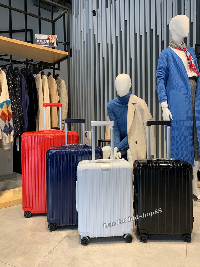 RIMOWA行李箱四輪拉杆箱 日默瓦essential系列超輕拉杆箱行李箱 gdx1500